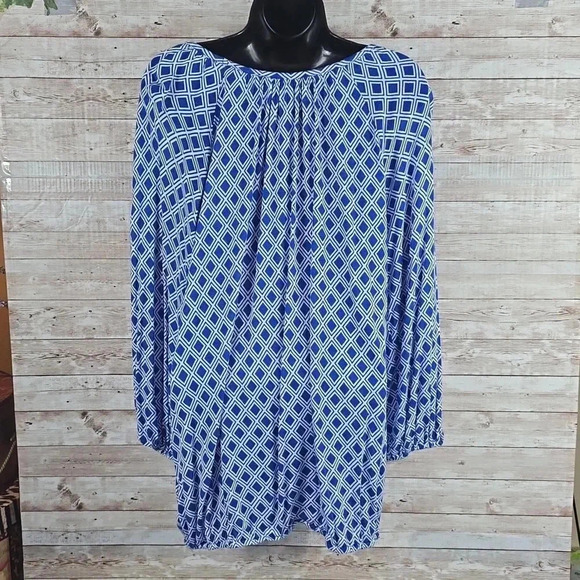 Michael Kors | Top | Soft Fabric | Blue | Size M | Long Sleeves - Picture 4 of 6